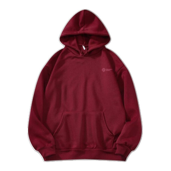 Planet Print Drop Shoulder Hoodie